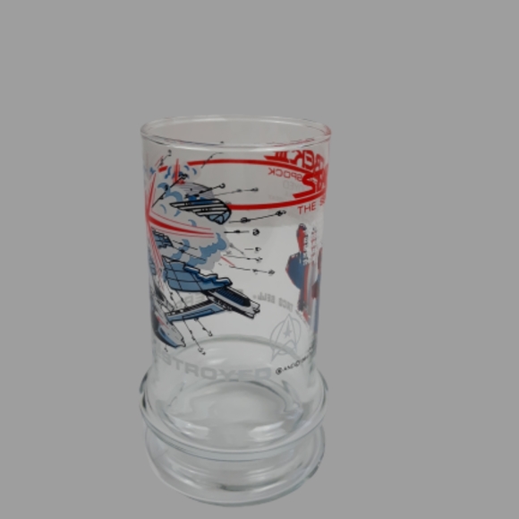 VTG Star Trek 111 1984 Enterprise tumbler glass - Picture 7 of 8